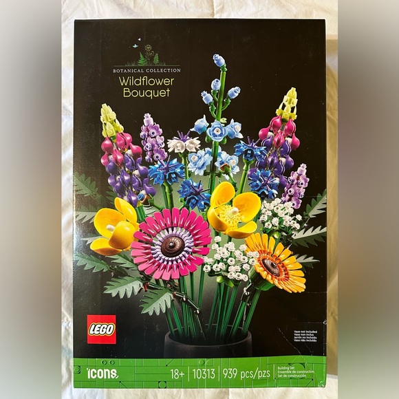 Lego Toys Wildflower Bouquet Botanical Collection Lego 313 Building